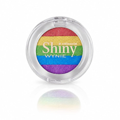 Shiny Rainbow Eyeshadow - Ombretto Arcobaleno Shimmer Multicolor Viola, Azzurro, Verde, Giallo, Rosso