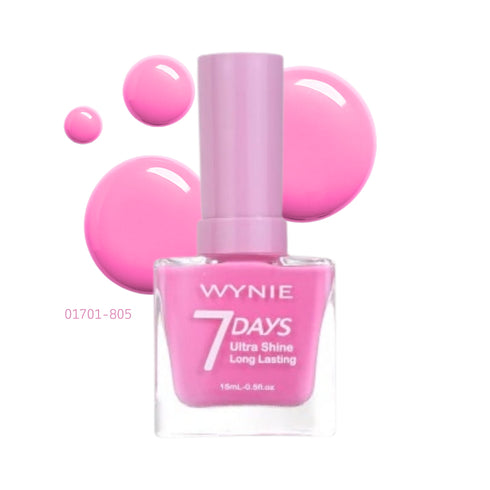Smalto Wynie 7 Days Bubblegum | Rosa Brillante