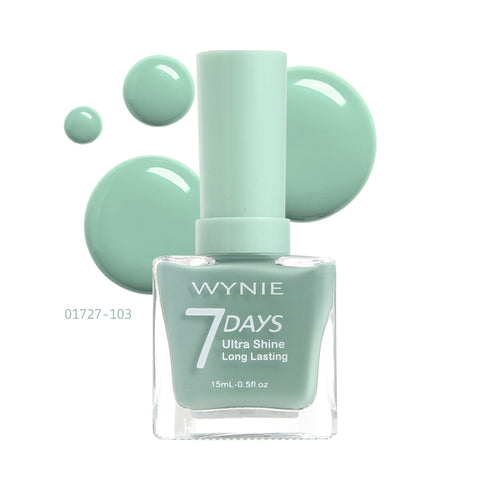 Smalto Verde Menta Chiaro 7 Days Mint Whisper | Wynie