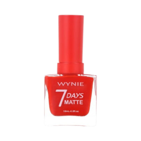 Smalto Rosso Opaco 7 Days Red Velvet Matte | Wynie