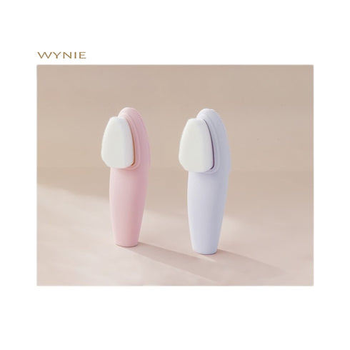 Spazzola Detergente Viso Doppia Azione con Manico - Setole e Silicone Wynie