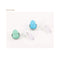 Spugnetta Makeup Blender a Clessidra Angolata Natale - Azzurro e Verde | Wynie Christmas Collection