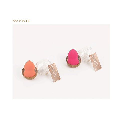 Spugnetta Makeup Blender a Clessidra Natale - Fucsia e Arancione | Wynie Christmas Collection