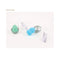 Spugnetta Makeup Blender a Clessidra Natale - Azzurro e Verde | Wynie Christmas Collection