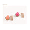 Spugnetta Makeup Blender a Goccia Angolata Natale - Fucsia e Arancione | Wynie Christmas Collection