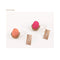 Spugnetta Makeup Blender a Goccia Piatta Natale - Fucsia e Arancione | Wynie Christmas Collection
