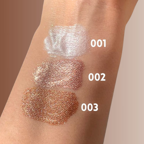 WYNIE Super Pigment Liquid Highlighter - Illuminante Liquido Effetto Glow Luminoso con Applicatore