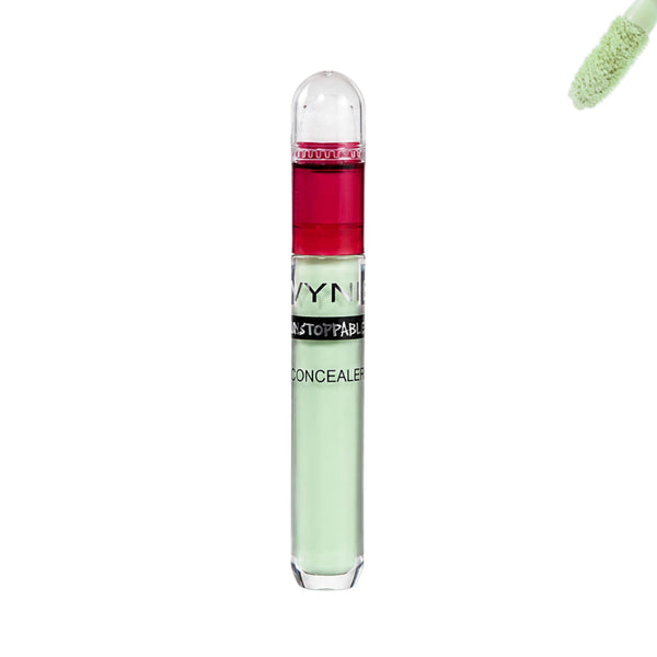 Unstoppable Concealer – Correttore Colorato Liquido per Rossori, Occhiaie e Discromie (con Spugnetta Applicatore)