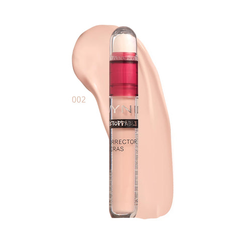 Wynie Unstoppable Concealer – Correttore Liquido con Spugnetta Applicatore 002