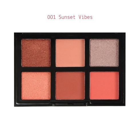 Waikiki Eyeshadow Palette 6 Ombretti Opachi e Brillanti | Aloha Collection