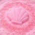 Wynie Bath BombShell | Bomba da Bagno Colorata Effervescente a Forma di Conchiglia, rosa (aroma: pesca) nell'acqua