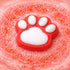 Wynie Pet Love Bath Bomb | Bomba da Bagno Colorata Effervescente a Forma di Zampa rosso nell'acqua