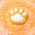 Wynie Pet Love Bath Bomb | Bomba da Bagno Colorata Effervescente a Forma di Zampa arancione nell'acqua