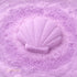 Wynie Bath BombShell | Bomba da Bagno Colorata Effervescente a Forma di Conchiglia, viola (aroma: lavanda) nell'acqua