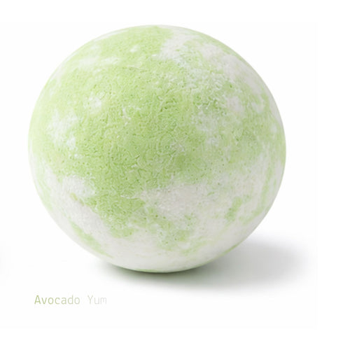 Wynie Color Mix 2 Bath Bomb | Bomba da Bagno Colorata Effervescente, verde e bianco (fragranza avocado)