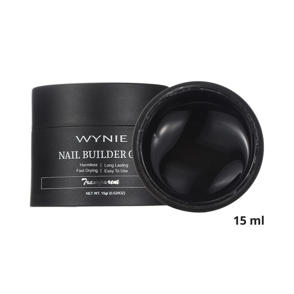 Nail Builder Gel Costruttore Professionale Unghie 15 ml | 007 - Transparent, trasparente