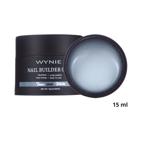 Nail Builder Gel Costruttore Professionale Unghie 15 ml | 012 - Transparent White
