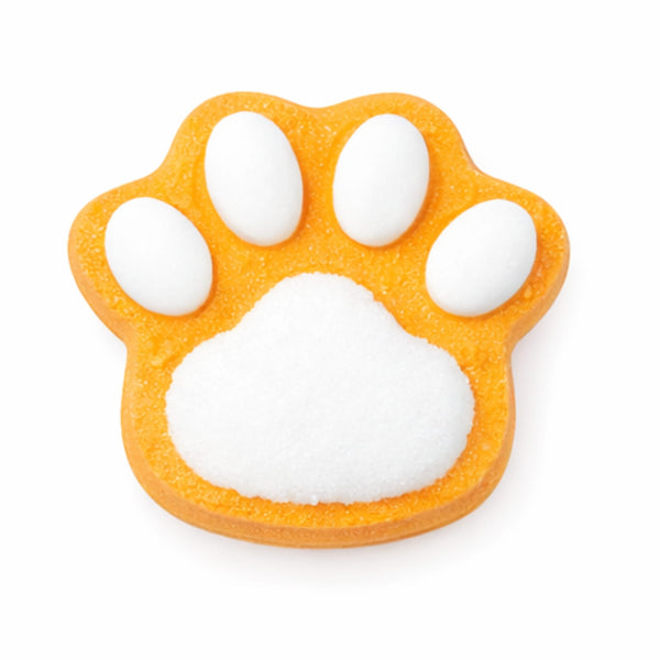 Wynie Pet Love Bath Bomb | Bomba da Bagno Colorata Effervescente a Forma di Zampa arancione