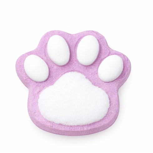 Wynie Pet Love Bath Bomb | Bomba da Bagno Colorata Effervescente a Forma di Zampa viola
