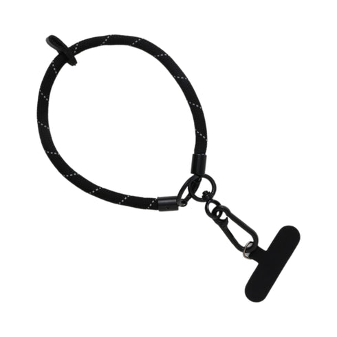 Wynie Phone Strap Charm – Laccetto Portacellulare da Polso Nero