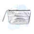 Wynie Puffer Mini Bag CORTINA - Après-Ski Edition | Beauty Case Trapuntato Effetto Piumino Collezione Invernale, Argento