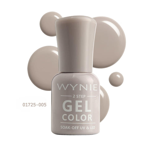 Wynie Smalto Semipermanente Gel Color 005 - Latte Moka, beige tortora chiaro