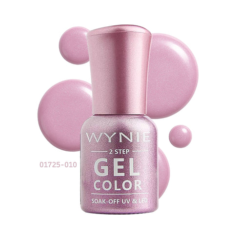 Wynie Smalto Semipermanente Gel Color 010 - Pink Cloud, rosa pastello perlato