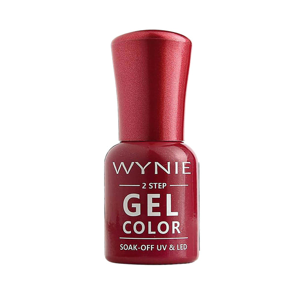 Wynie Smalto Semipermanente Gel Color 011 - Dreaming Ruby, rosso rubino intenso dal finish perlato