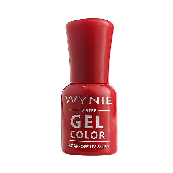 Wynie Smalto Semipermanente Gel Color 015 - Red Icon, rosso