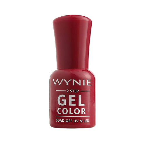 Wynie Smalto Semipermanente Gel Color 017 - Cherry Bloom, rosso ciliegia intenso