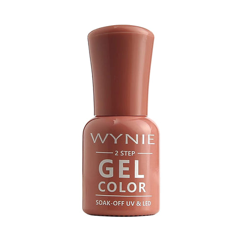 Wynie Smalto Semipermanente Gel Color 023 - Caramel Calling, marrone caramello toffee chiaro lucido