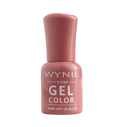 Wynie Smalto Semipermanente Gel Color 027 - Blush Clay, rosa cipria caldo lucido