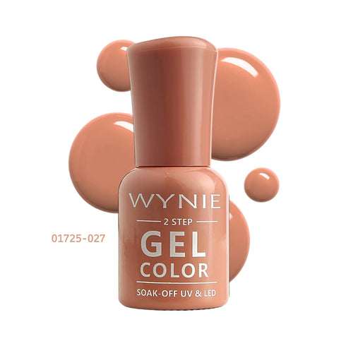 Wynie Smalto Semipermanente Gel Color 028 - Desert Vibe, arancio terracotta lucido