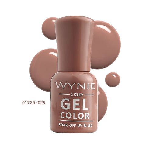 Wynie Smalto Semipermanente Gel Color 030 - Maple Kiss, nude ambrato lucido