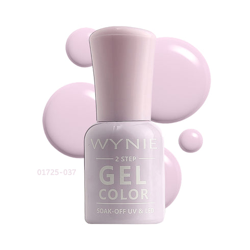 Wynie Smalto Semipermanente Gel Color 037 - Cotton Bloom, rosa chiarissimo con finish lucido