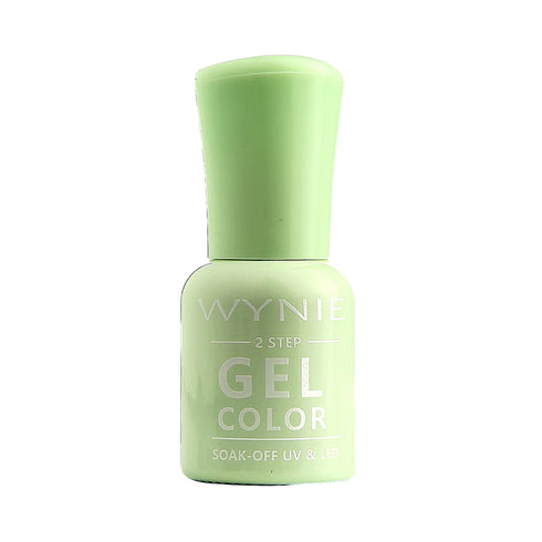 Wynie Smalto Semipermanente Gel Color 038 Mint Cream, verde menta pastello