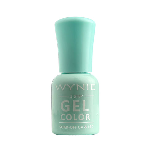 Wynie Smalto Semipermanente Gel Color 039 Seafoam Kiss, verde acqua chiaro lucido