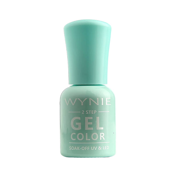 Wynie Smalto Semipermanente Gel Color 039 Seafoam Kiss, verde acqua chiaro lucido
