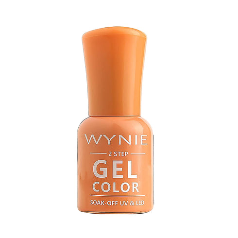 Wynie Smalto Semipermanente Gel Color 045 - Apricot Juice, arancio albicocca lucido