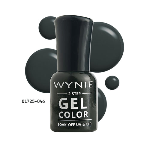 Wynie Smalto Semipermanente Gel Color 0456 Forest Soul, verde bosco scuro lucido