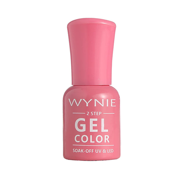 Wynie Smalto Semipermanente Gel Color 063 - Pink Sherbet, rosa acceso lucido