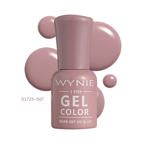 Smalto Semipermanente Gel Color 067 - Moka Rose, rosa marronato lucido