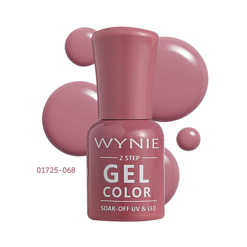 Smalto Semipermanente Gel Color 068 - Dusty Petal, rosa malva lucido