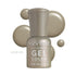 Wynie Smalto Semipermanente Gel Color 073 - Silver Mist | Finish Glitterato, grigio chiaro con glitter