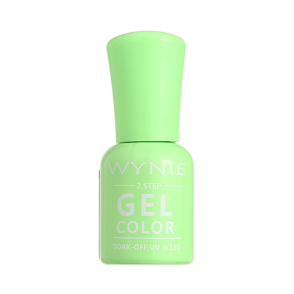 Wynie Smalto Semipermanente Gel Color 086 - Lime Drop, verde lime acceso con finish lucido