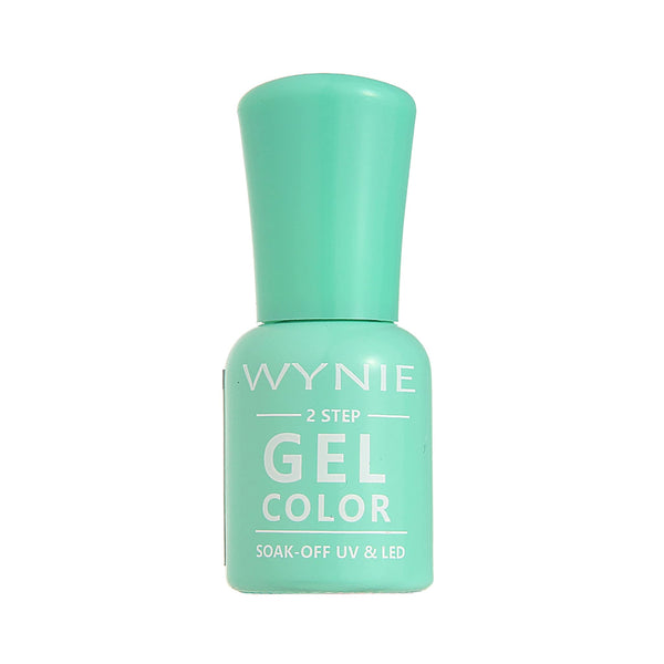 Wynie Smalto Semipermanente Gel Color 091 - Mint Breeze, verde menta lucido