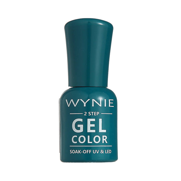 Wynie Smalto Semipermanente Gel Color 094 - Teal Wave, verde petrolio lucido