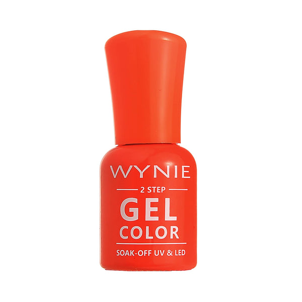 Wynie Smalto Semipermanente Gel Color 112 Flame Kiss - Arancio Rosso Tangerino