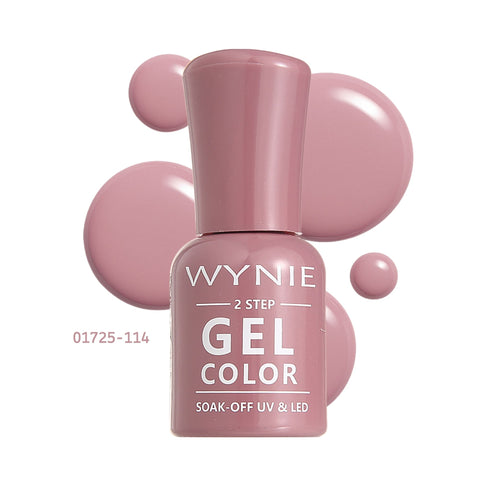 Wynie Smalto Semipermanente Gel Color 114 Dusty Rose - Rosa Malva
