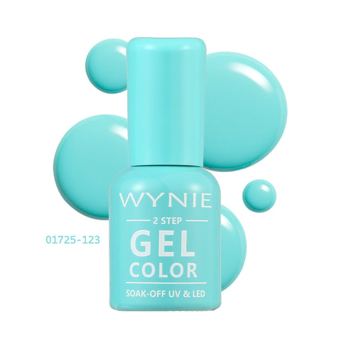 Wynie Smalto Semipermanente Gel Color 123 Aqua Breeze Azzurro Turchese
